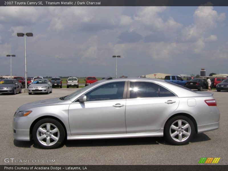 Titanium Metallic / Dark Charcoal 2007 Toyota Camry SE