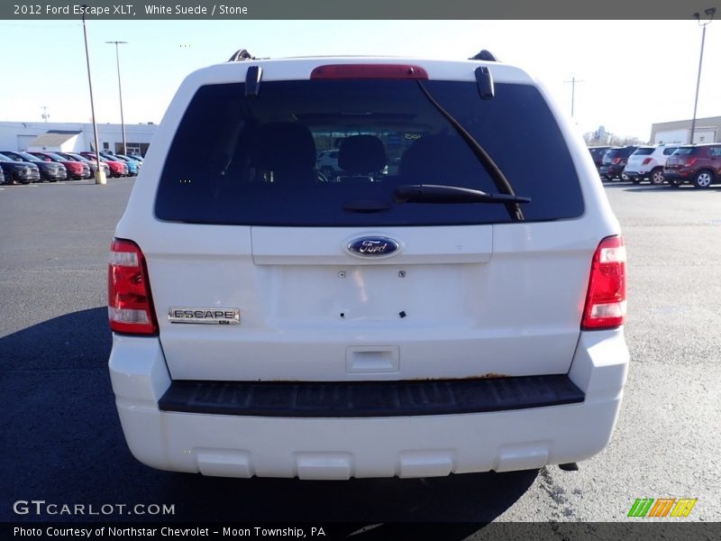 White Suede / Stone 2012 Ford Escape XLT