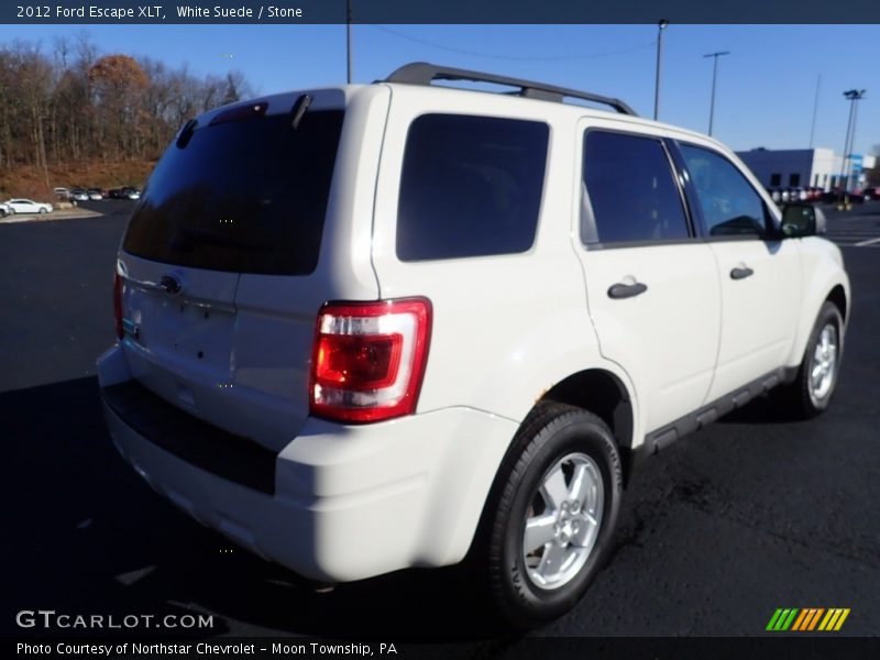 White Suede / Stone 2012 Ford Escape XLT