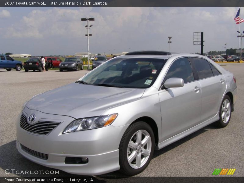 Titanium Metallic / Dark Charcoal 2007 Toyota Camry SE