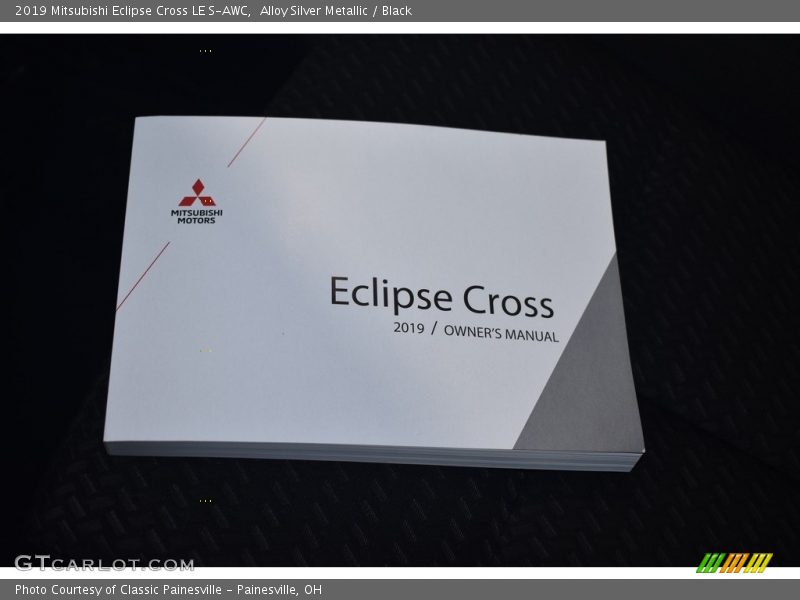 Books/Manuals of 2019 Eclipse Cross LE S-AWC