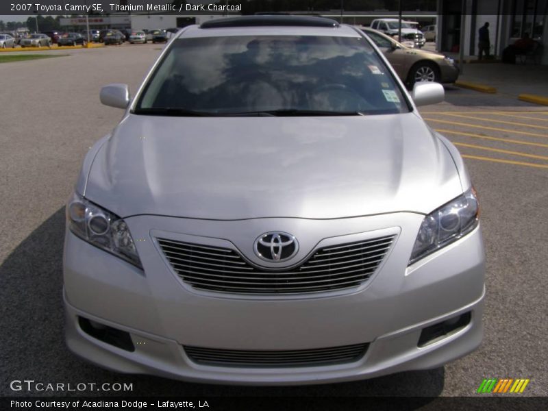 Titanium Metallic / Dark Charcoal 2007 Toyota Camry SE