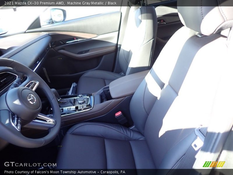 Machine Gray Metallic / Black 2021 Mazda CX-30 Premium AWD