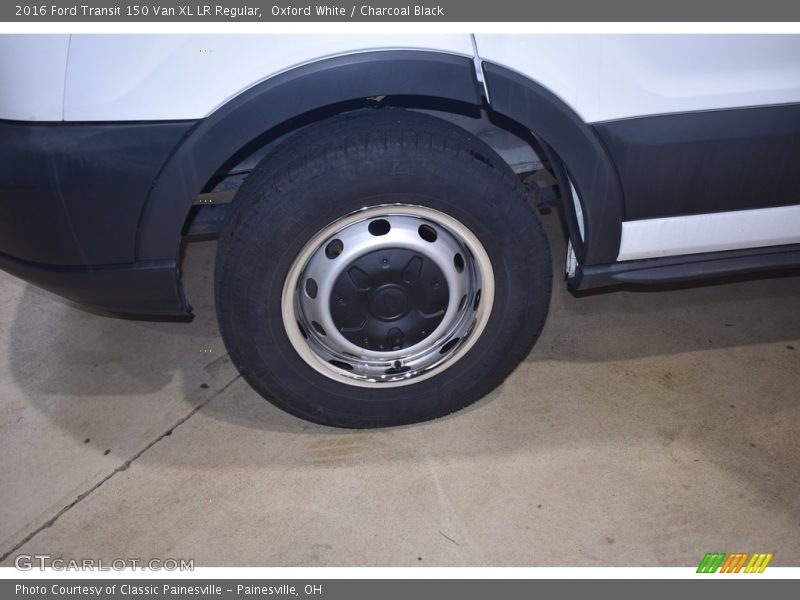 Oxford White / Charcoal Black 2016 Ford Transit 150 Van XL LR Regular