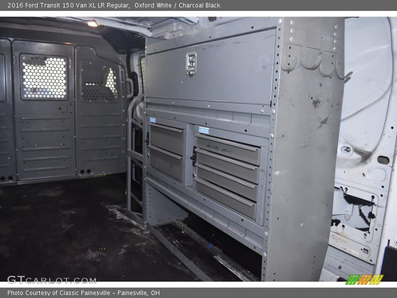 Oxford White / Charcoal Black 2016 Ford Transit 150 Van XL LR Regular