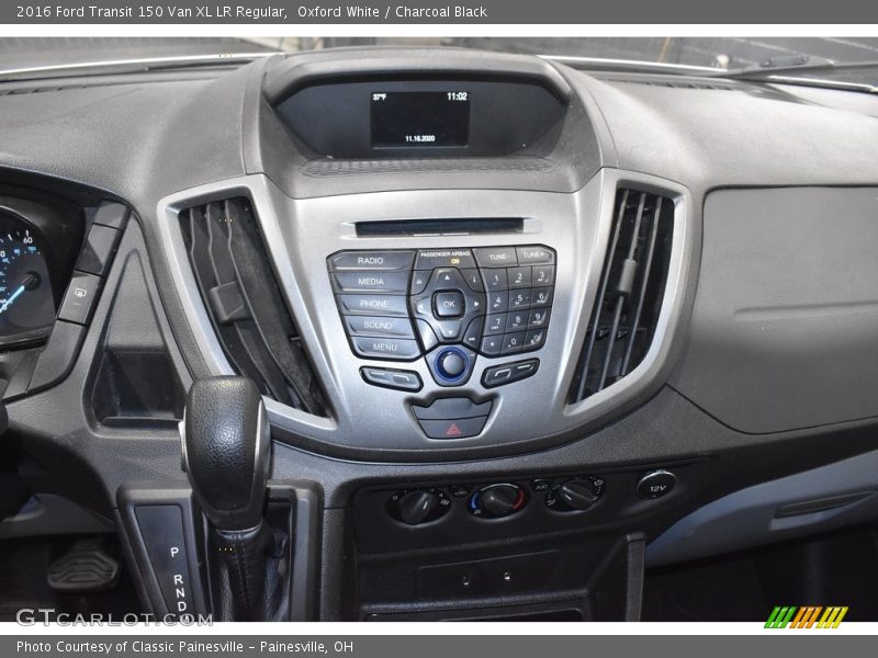 Controls of 2016 Transit 150 Van XL LR Regular