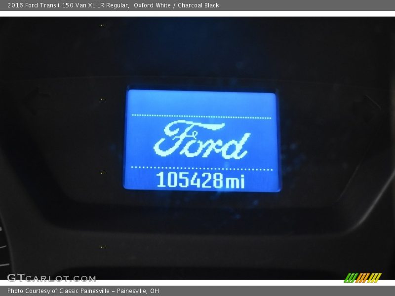 Oxford White / Charcoal Black 2016 Ford Transit 150 Van XL LR Regular