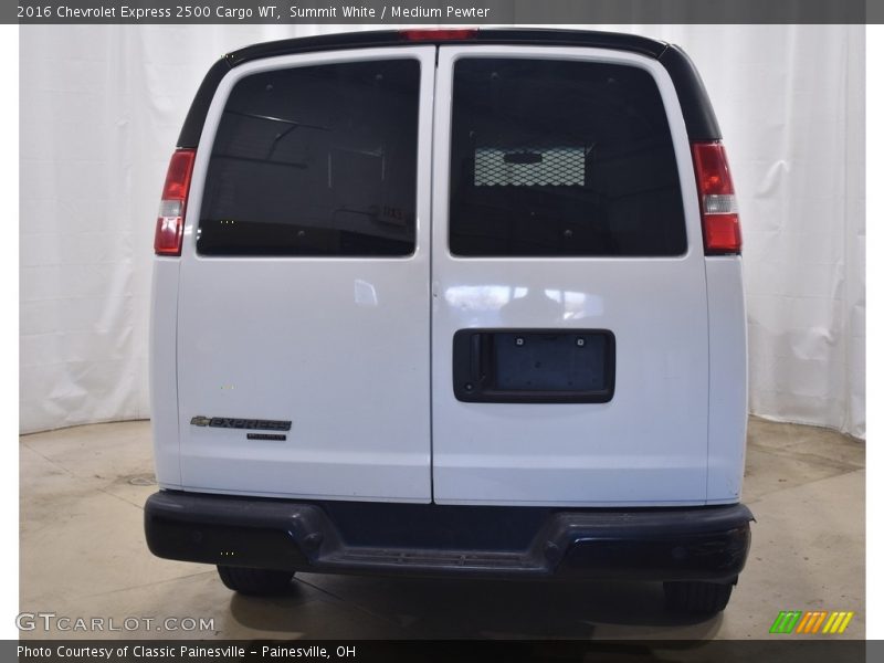 Summit White / Medium Pewter 2016 Chevrolet Express 2500 Cargo WT