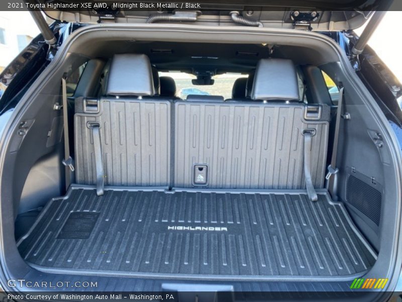  2021 Highlander XSE AWD Trunk
