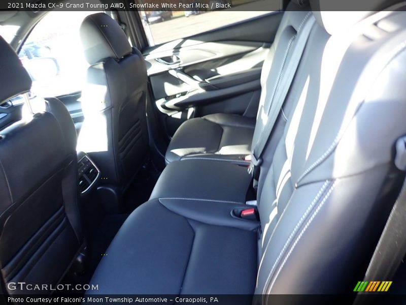 Snowflake White Pearl Mica / Black 2021 Mazda CX-9 Grand Touring AWD