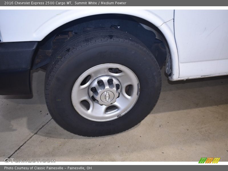 Summit White / Medium Pewter 2016 Chevrolet Express 2500 Cargo WT