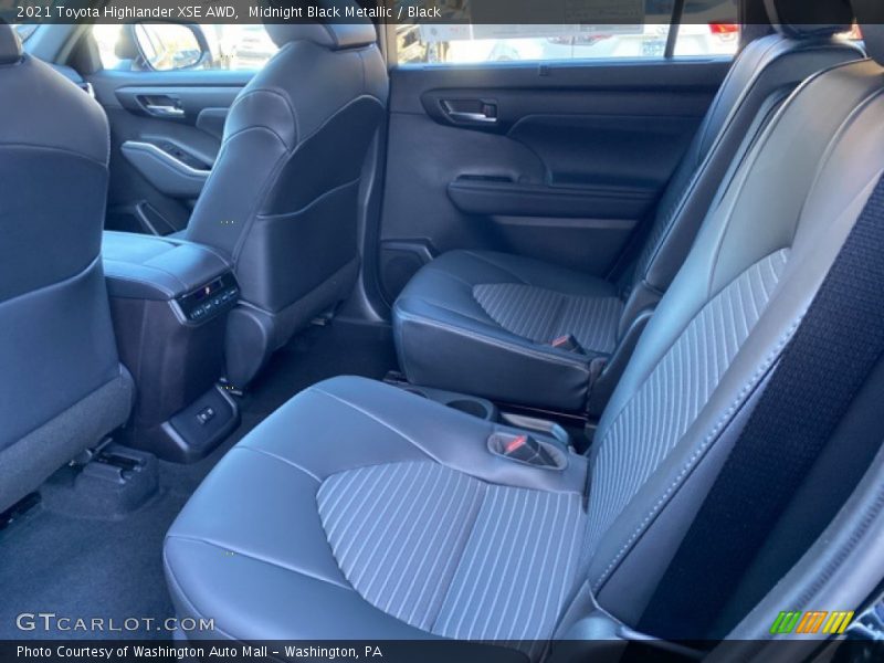 Rear Seat of 2021 Highlander XSE AWD