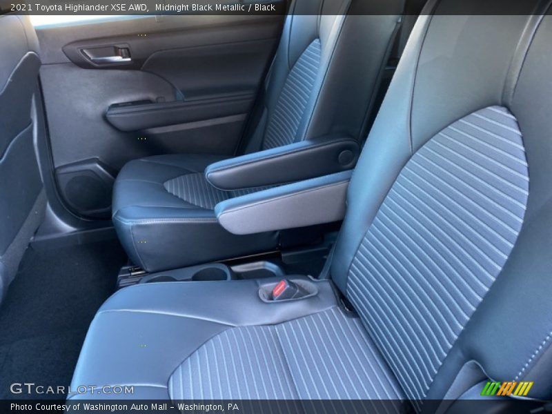 Rear Seat of 2021 Highlander XSE AWD