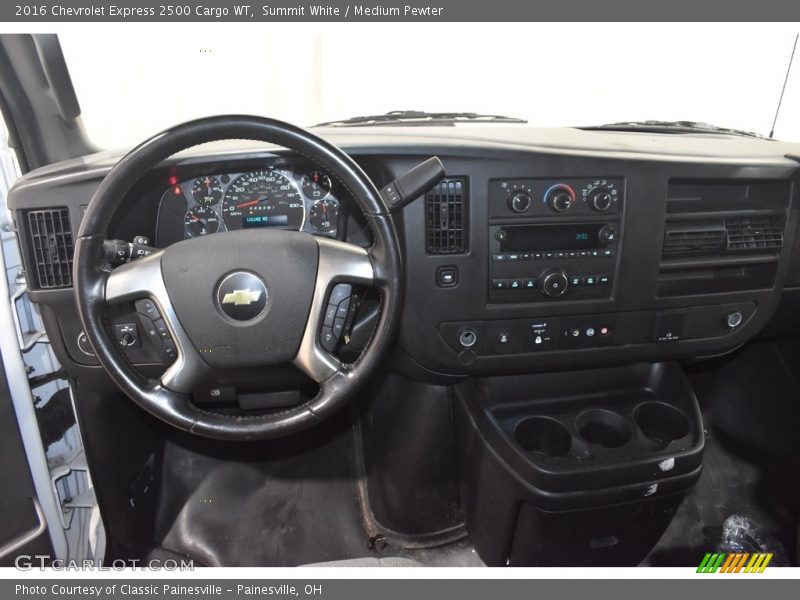 Summit White / Medium Pewter 2016 Chevrolet Express 2500 Cargo WT