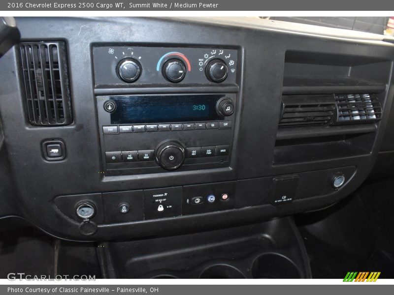 Summit White / Medium Pewter 2016 Chevrolet Express 2500 Cargo WT