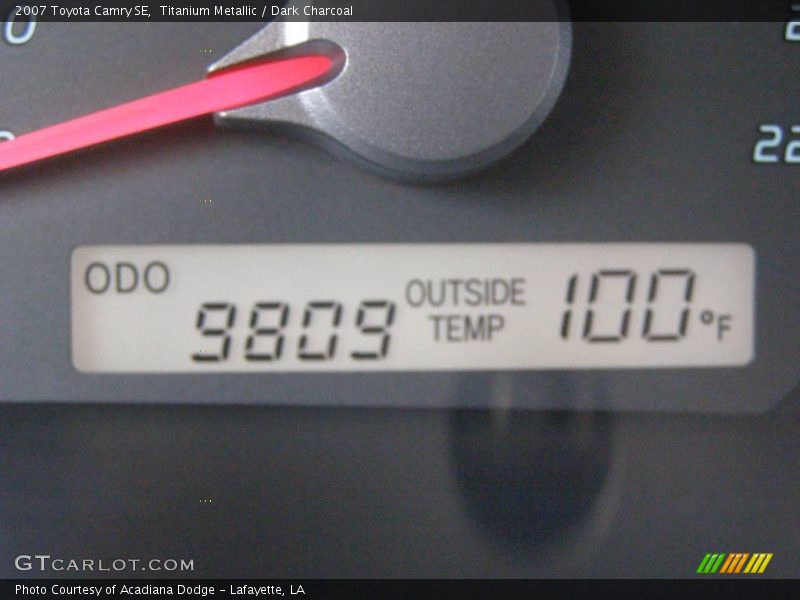 Titanium Metallic / Dark Charcoal 2007 Toyota Camry SE