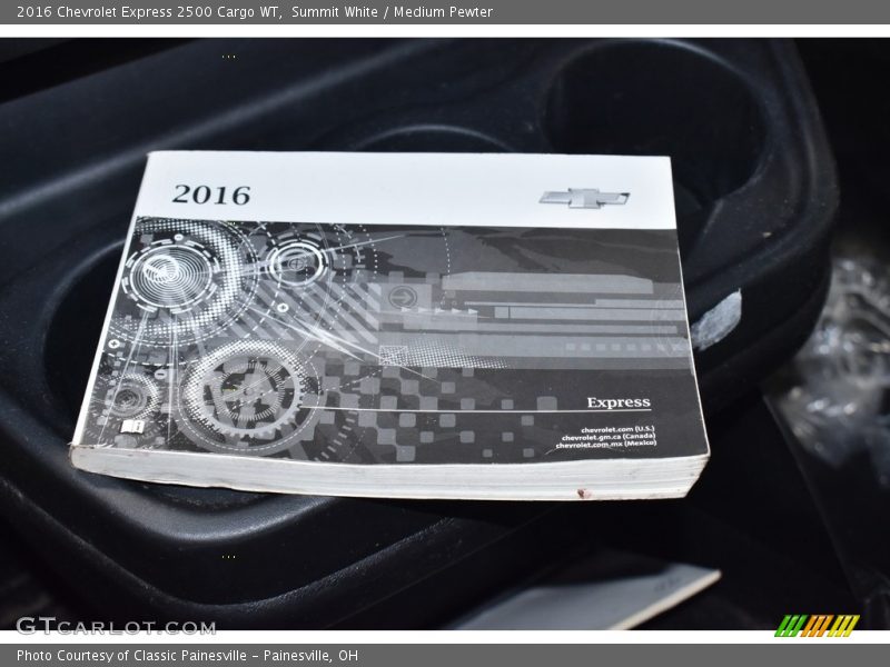 Summit White / Medium Pewter 2016 Chevrolet Express 2500 Cargo WT