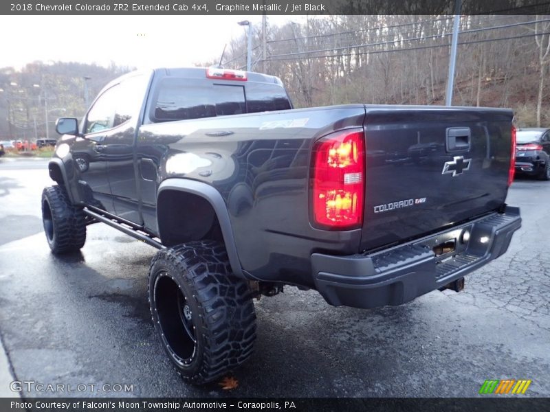 Graphite Metallic / Jet Black 2018 Chevrolet Colorado ZR2 Extended Cab 4x4