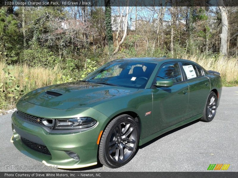 F8 Green / Black 2020 Dodge Charger Scat Pack