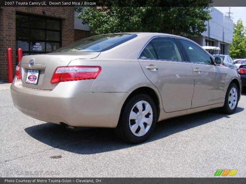 Desert Sand Mica / Bisque 2007 Toyota Camry LE