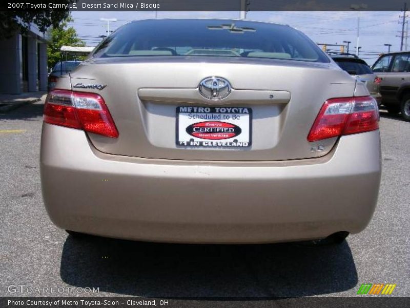 Desert Sand Mica / Bisque 2007 Toyota Camry LE