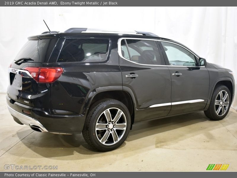 Ebony Twilight Metallic / Jet Black 2019 GMC Acadia Denali AWD