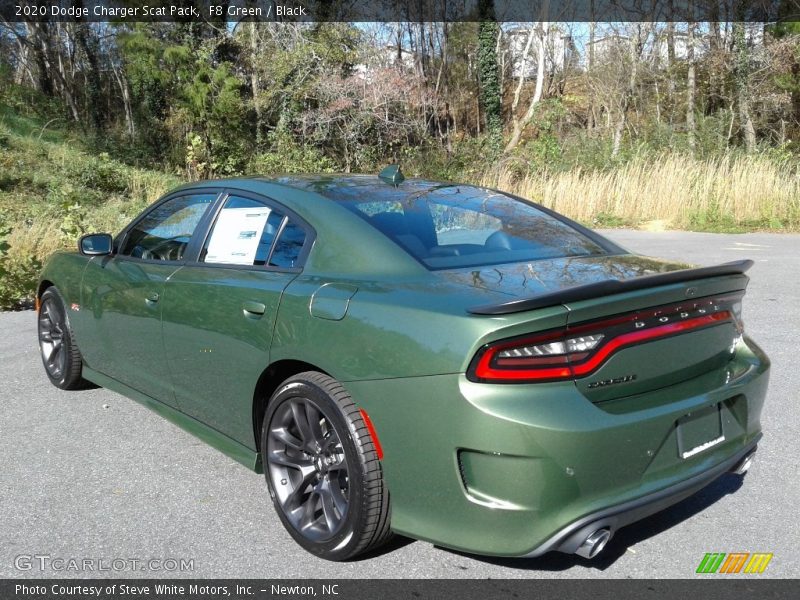 F8 Green / Black 2020 Dodge Charger Scat Pack