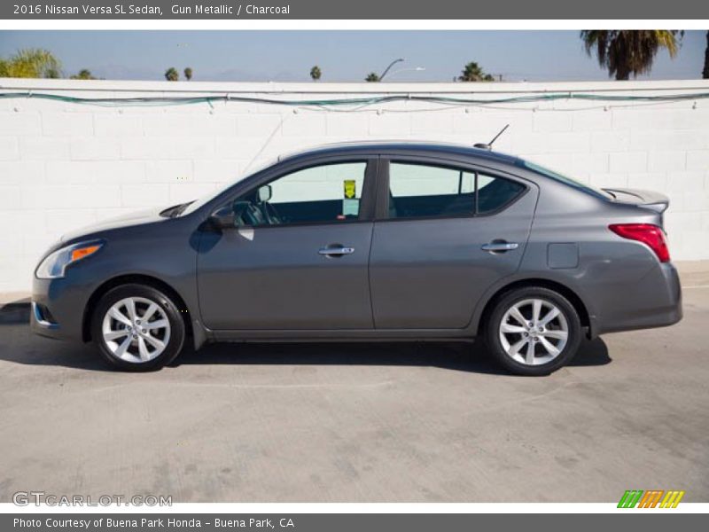  2016 Versa SL Sedan Gun Metallic