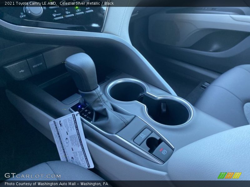 Celestial Silver Metallic / Black 2021 Toyota Camry LE AWD