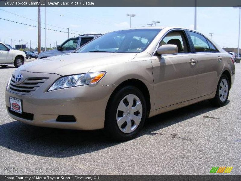 Desert Sand Mica / Bisque 2007 Toyota Camry LE