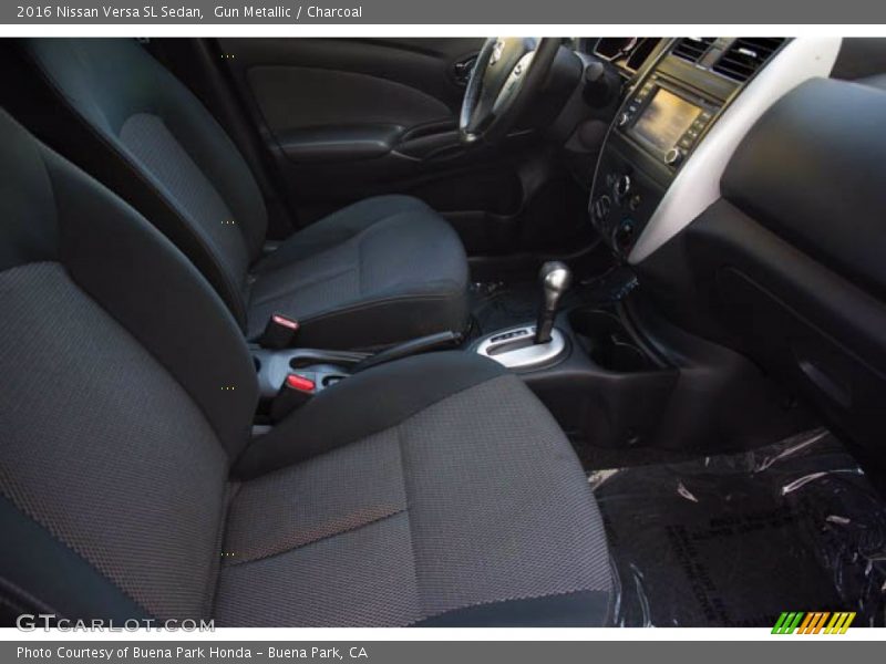 Gun Metallic / Charcoal 2016 Nissan Versa SL Sedan