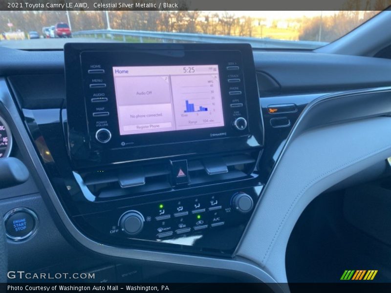 Celestial Silver Metallic / Black 2021 Toyota Camry LE AWD