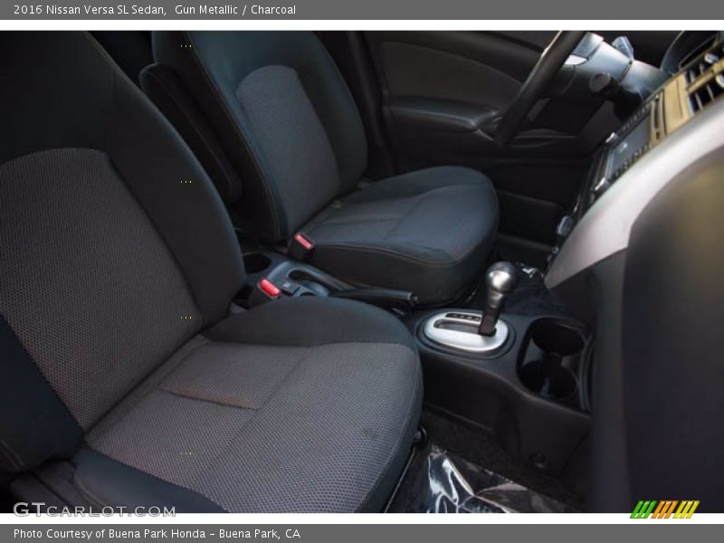 Gun Metallic / Charcoal 2016 Nissan Versa SL Sedan