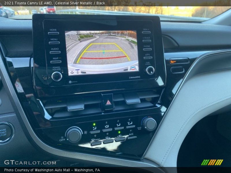 Celestial Silver Metallic / Black 2021 Toyota Camry LE AWD