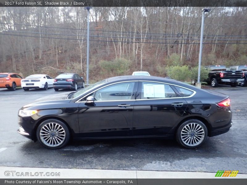 Shadow Black / Ebony 2017 Ford Fusion SE