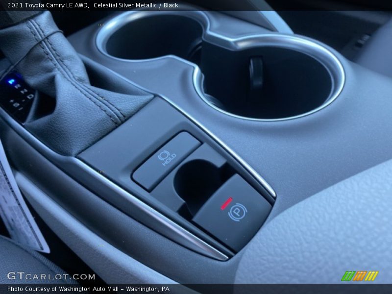 Celestial Silver Metallic / Black 2021 Toyota Camry LE AWD