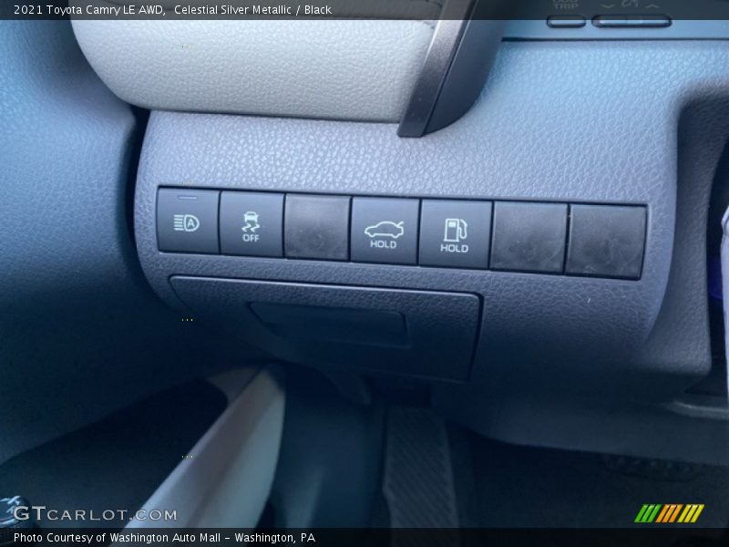 Celestial Silver Metallic / Black 2021 Toyota Camry LE AWD