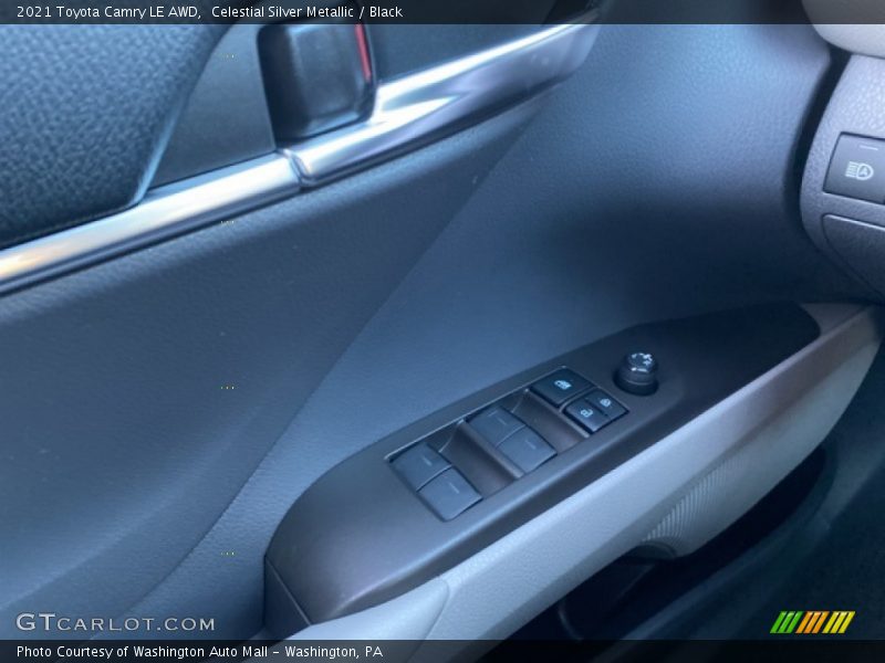 Celestial Silver Metallic / Black 2021 Toyota Camry LE AWD