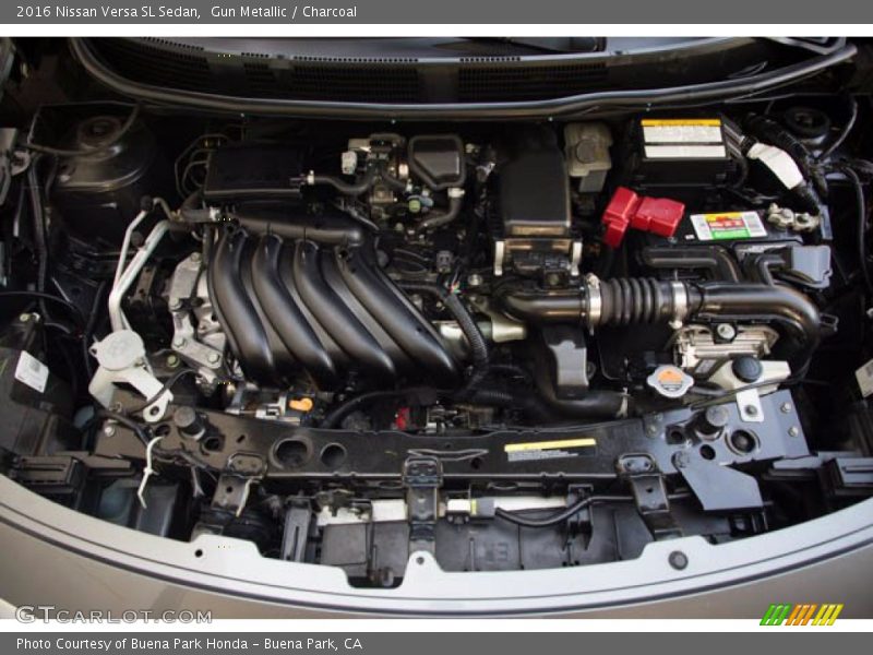  2016 Versa SL Sedan Engine - 1.6 Liter DOHC 16-Valve CVTCS 4 Cylinder
