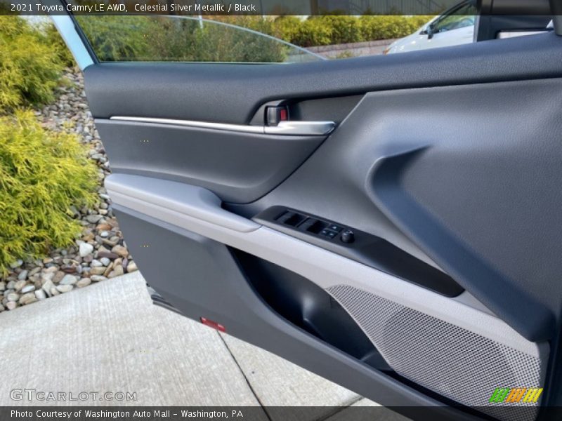Celestial Silver Metallic / Black 2021 Toyota Camry LE AWD