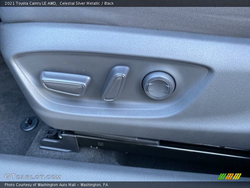 Celestial Silver Metallic / Black 2021 Toyota Camry LE AWD