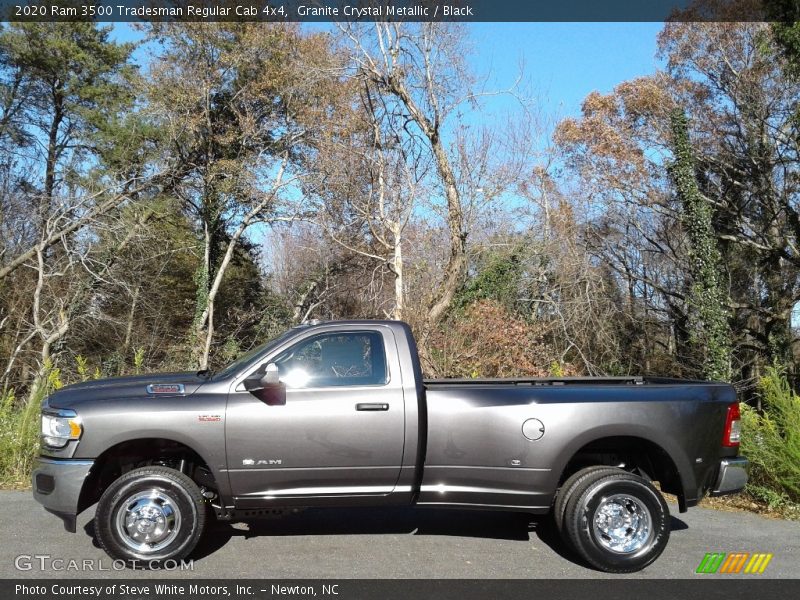 Granite Crystal Metallic / Black 2020 Ram 3500 Tradesman Regular Cab 4x4