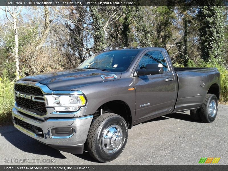 Granite Crystal Metallic / Black 2020 Ram 3500 Tradesman Regular Cab 4x4