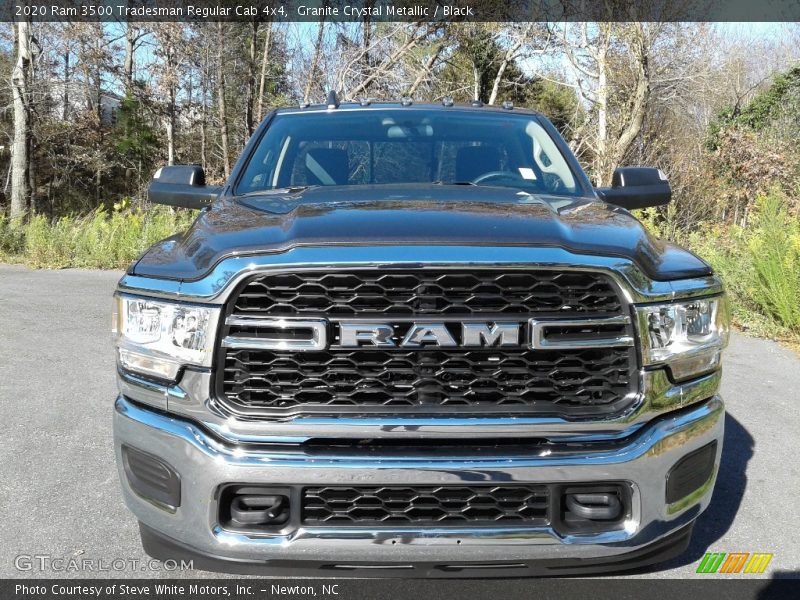 Granite Crystal Metallic / Black 2020 Ram 3500 Tradesman Regular Cab 4x4