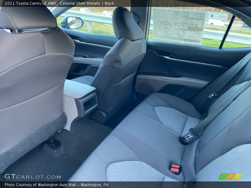 Celestial Silver Metallic / Black 2021 Toyota Camry LE AWD