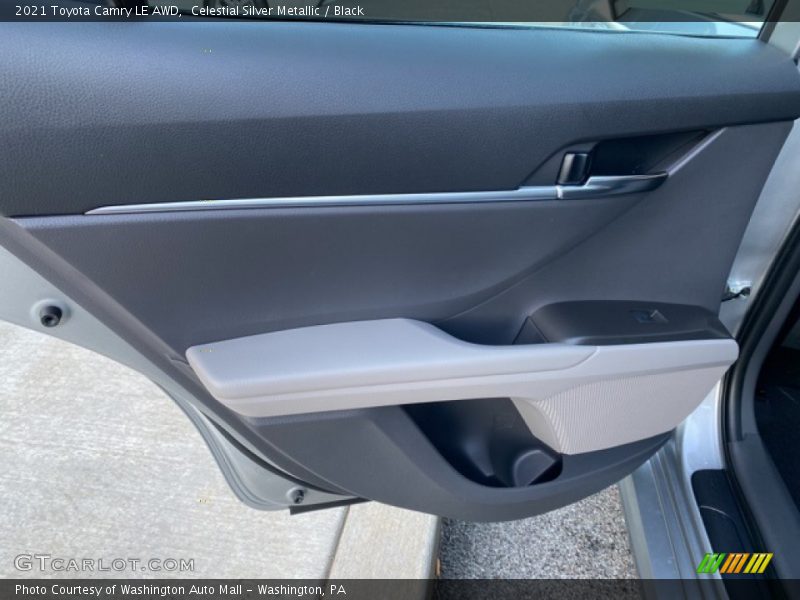 Celestial Silver Metallic / Black 2021 Toyota Camry LE AWD