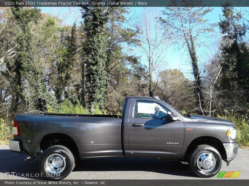 Granite Crystal Metallic / Black 2020 Ram 3500 Tradesman Regular Cab 4x4
