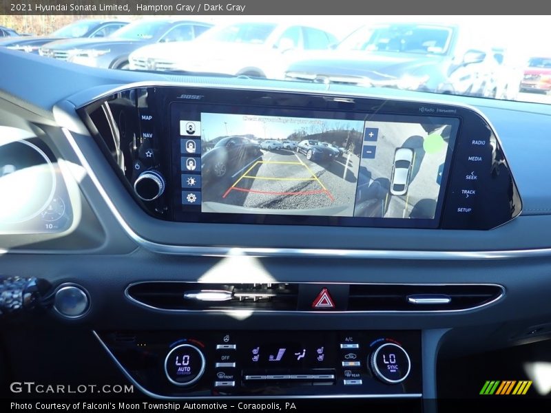 Hampton Gray / Dark Gray 2021 Hyundai Sonata Limited