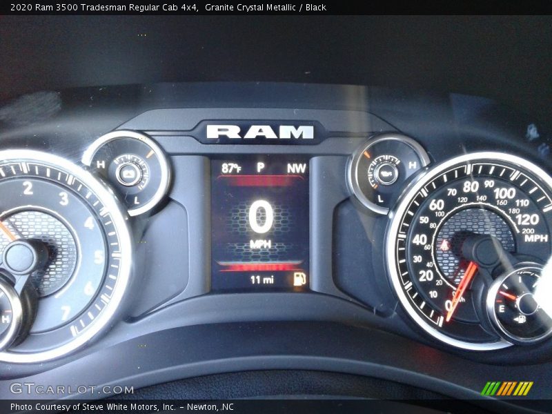 Granite Crystal Metallic / Black 2020 Ram 3500 Tradesman Regular Cab 4x4
