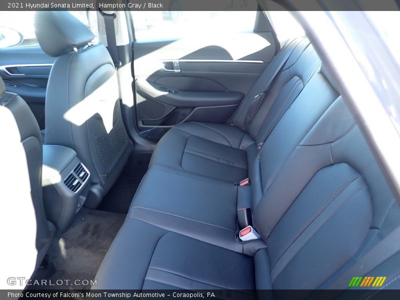Hampton Gray / Black 2021 Hyundai Sonata Limited